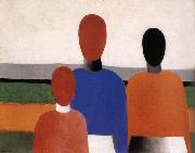 Kasimir Malevich Three Women oil painting artist